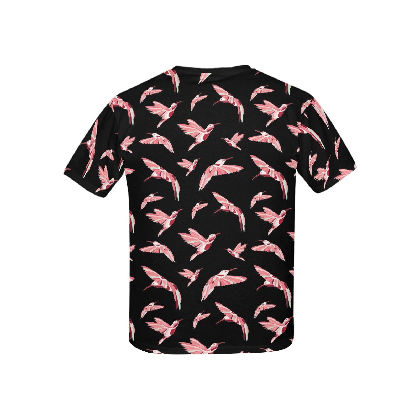 Strawberry Black Kids' All Over Print T-shirt (USA Size) (Model T40) All Over Print T-shirt for Kid (T40) e-joyer