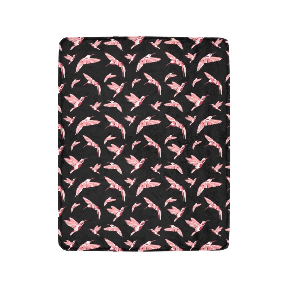 Strawberry Black Ultra-Soft Micro Fleece Blanket 40"x50" Ultra-Soft Blanket 40''x50'' e-joyer