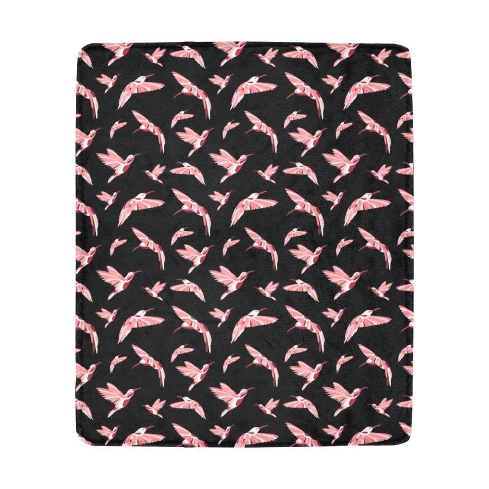 Strawberry Black Ultra-Soft Micro Fleece Blanket 50"x60" Ultra-Soft Blanket 50''x60'' e-joyer