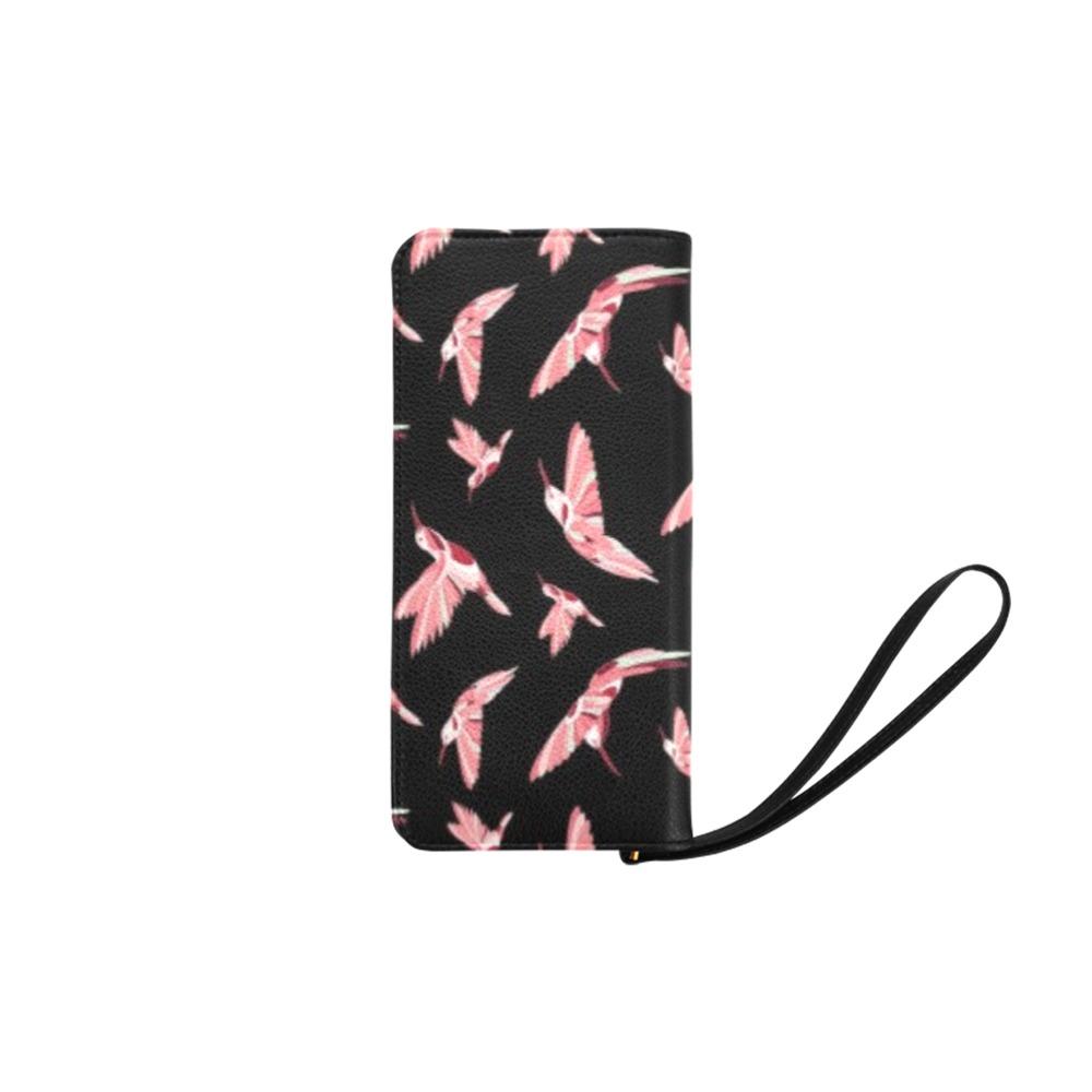 Strawberry Black Women's Clutch Purse (Model 1637) Women's Clutch Purse (1637) e-joyer