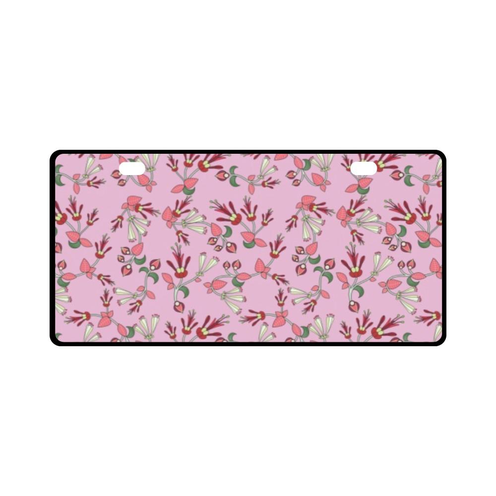 Strawberry Floral License Plate License Plate e-joyer