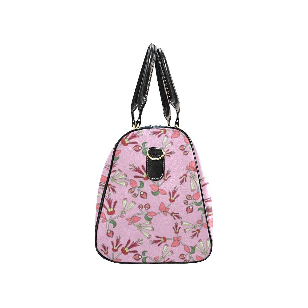 Strawberry Floral New Waterproof Travel Bag/Small (Model 1639) bag e-joyer