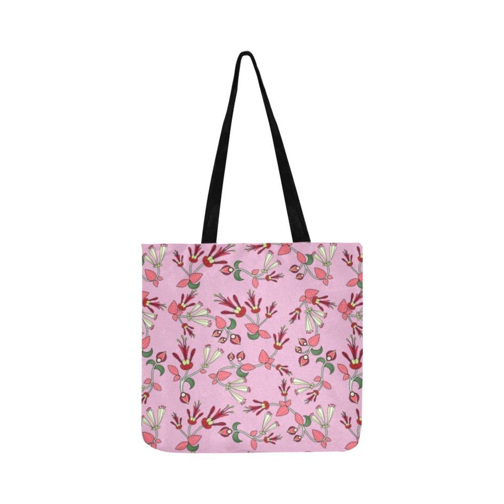 Strawberry Floral Reusable Shopping Bag Model 1660 (Two sides) Shopping Tote Bag (1660) e-joyer
