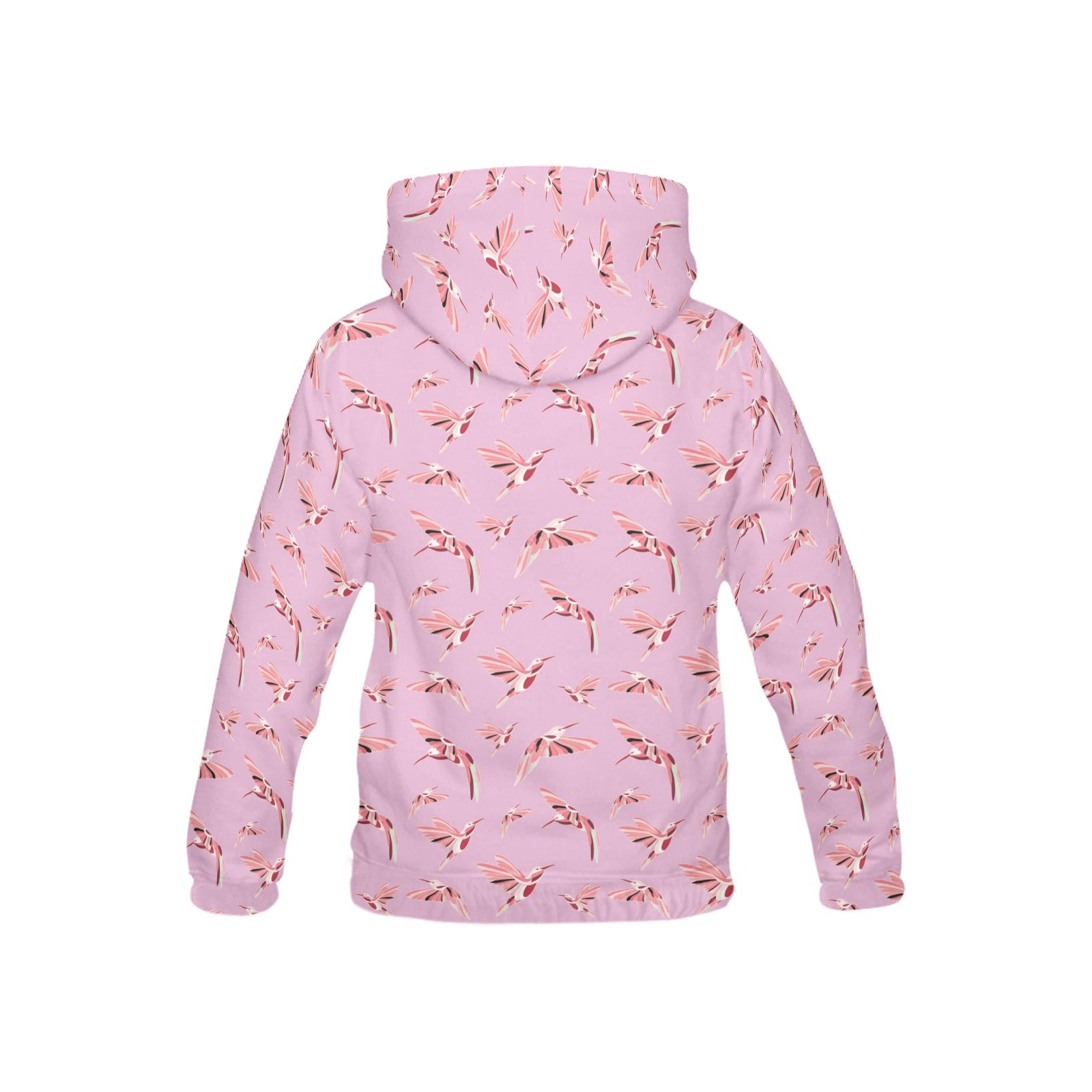 Strawberry Pink All Over Print Hoodie for Kid (USA Size) (Model H13) All Over Print Hoodie for Kid (H13) e-joyer