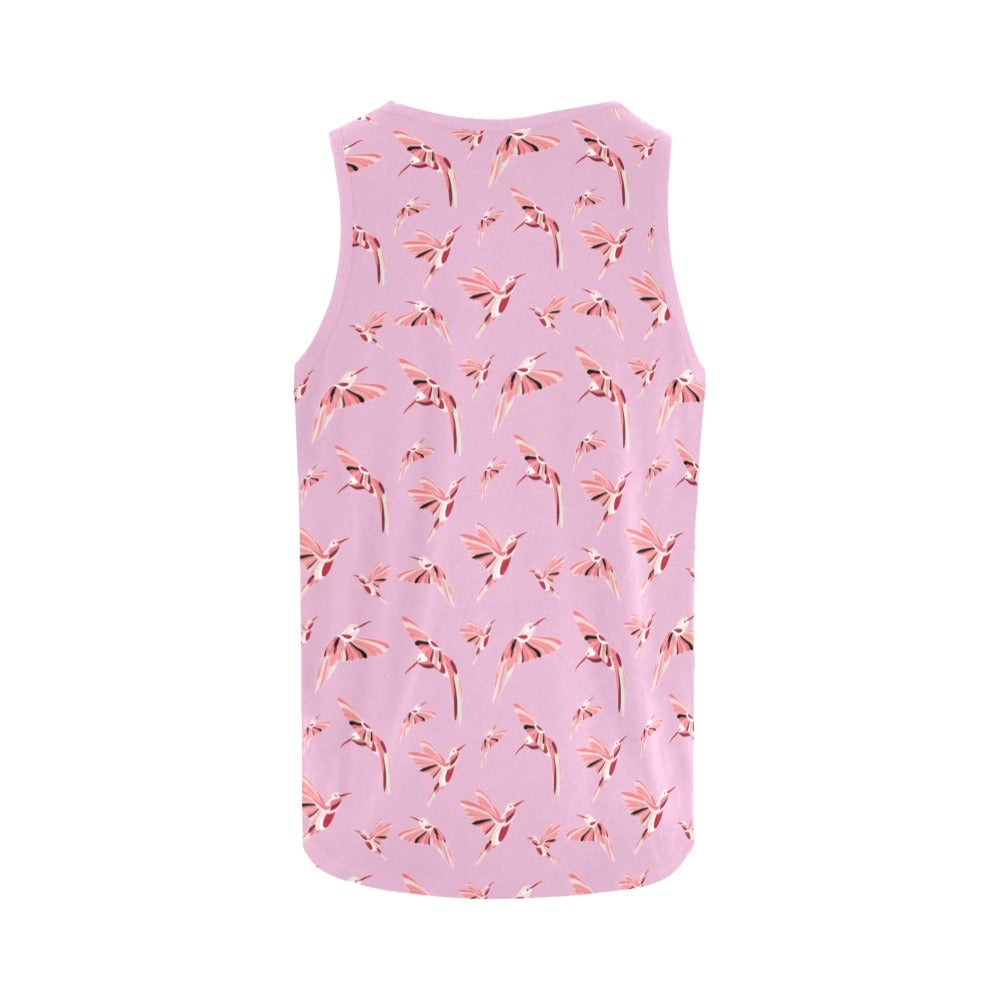 Strawberry Pink All Over Print Tank Top for Women (Model T43) All Over Print Tank Top for Women (T43) e-joyer