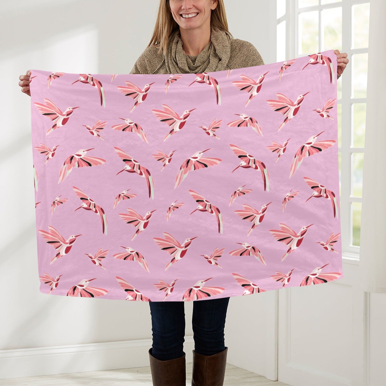 Strawberry Pink Baby Blanket 30"x40" Baby Blanket 30"x40" e-joyer