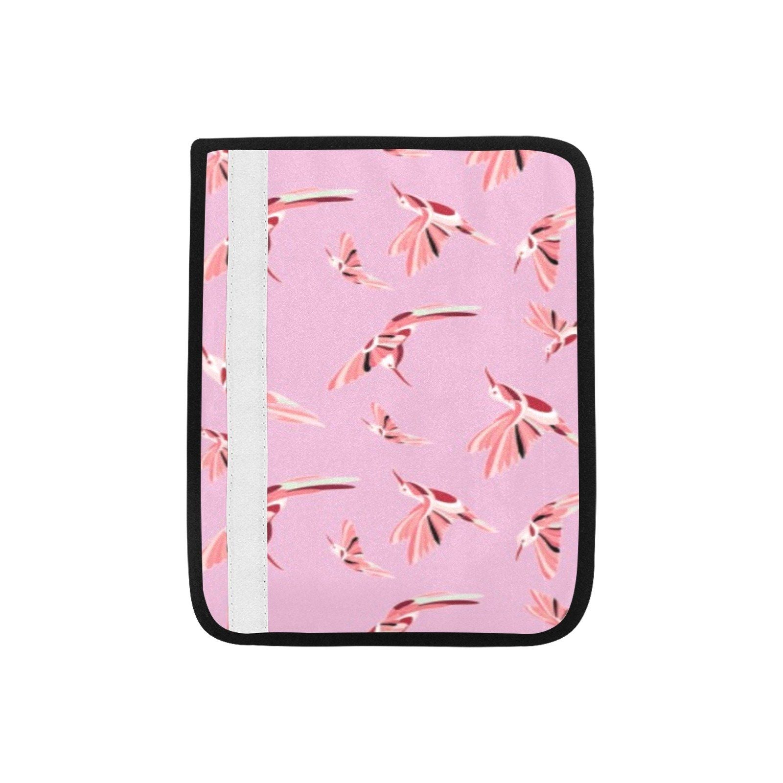 Strawberry Pink Car Seat Belt Cover 7''x12.6'' (Pack of 2) Car Seat Belt Cover 7x12.6 (Pack of 2) e-joyer