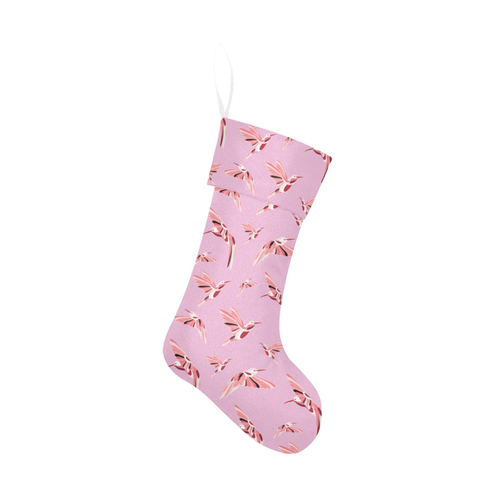 Strawberry Pink Christmas Stocking holiday stocking e-joyer