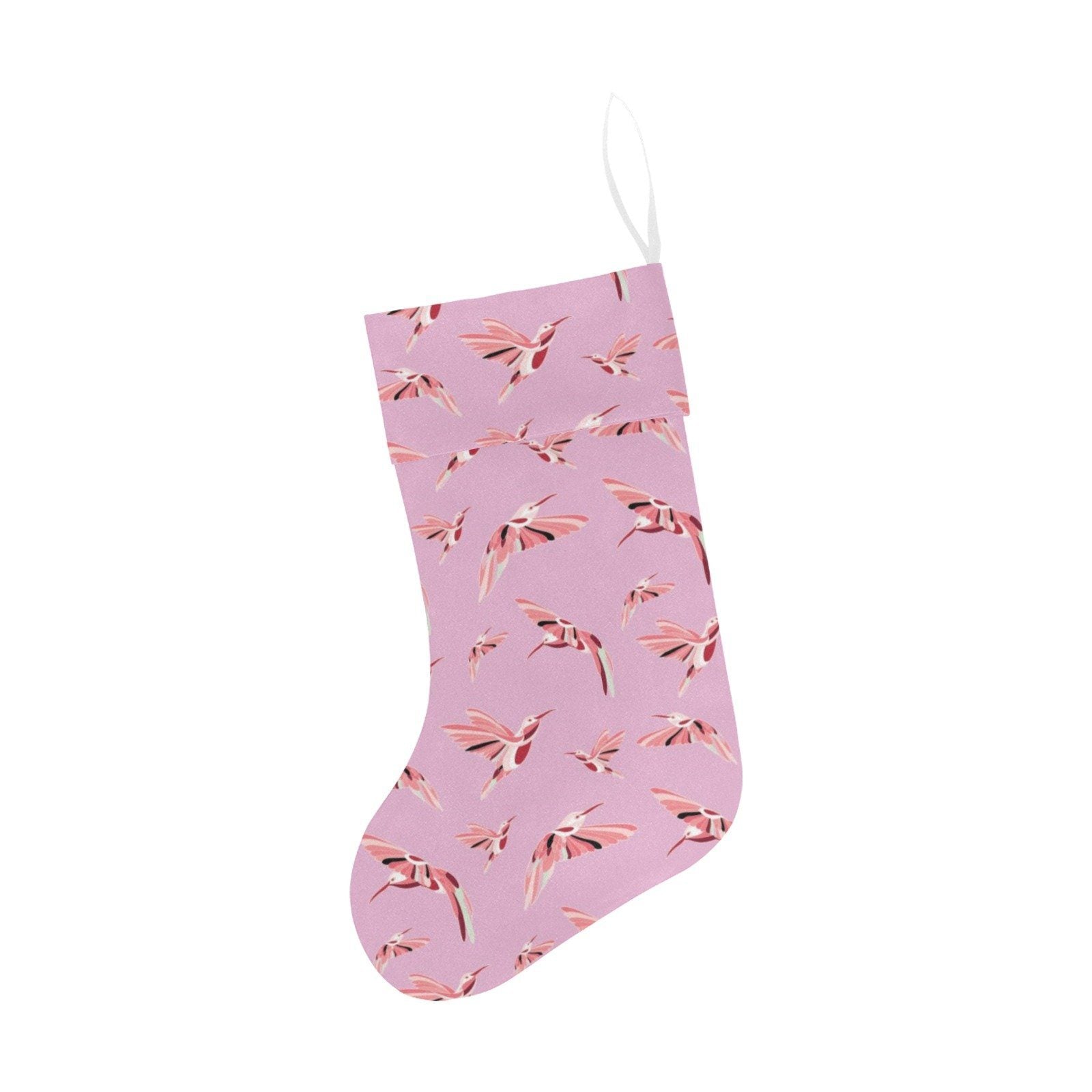 Strawberry Pink Christmas Stocking holiday stocking e-joyer