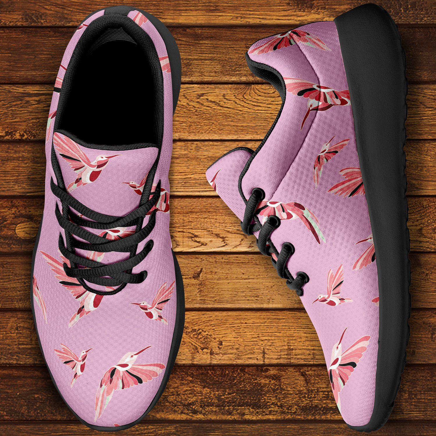 Strawberry Pink Ikkaayi Sport Sneakers ikkaayi Herman
