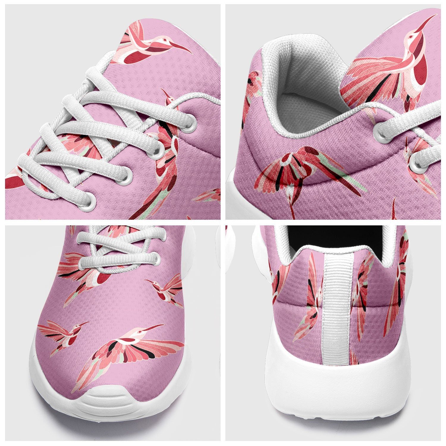 Strawberry Pink Ikkaayi Sport Sneakers ikkaayi Herman