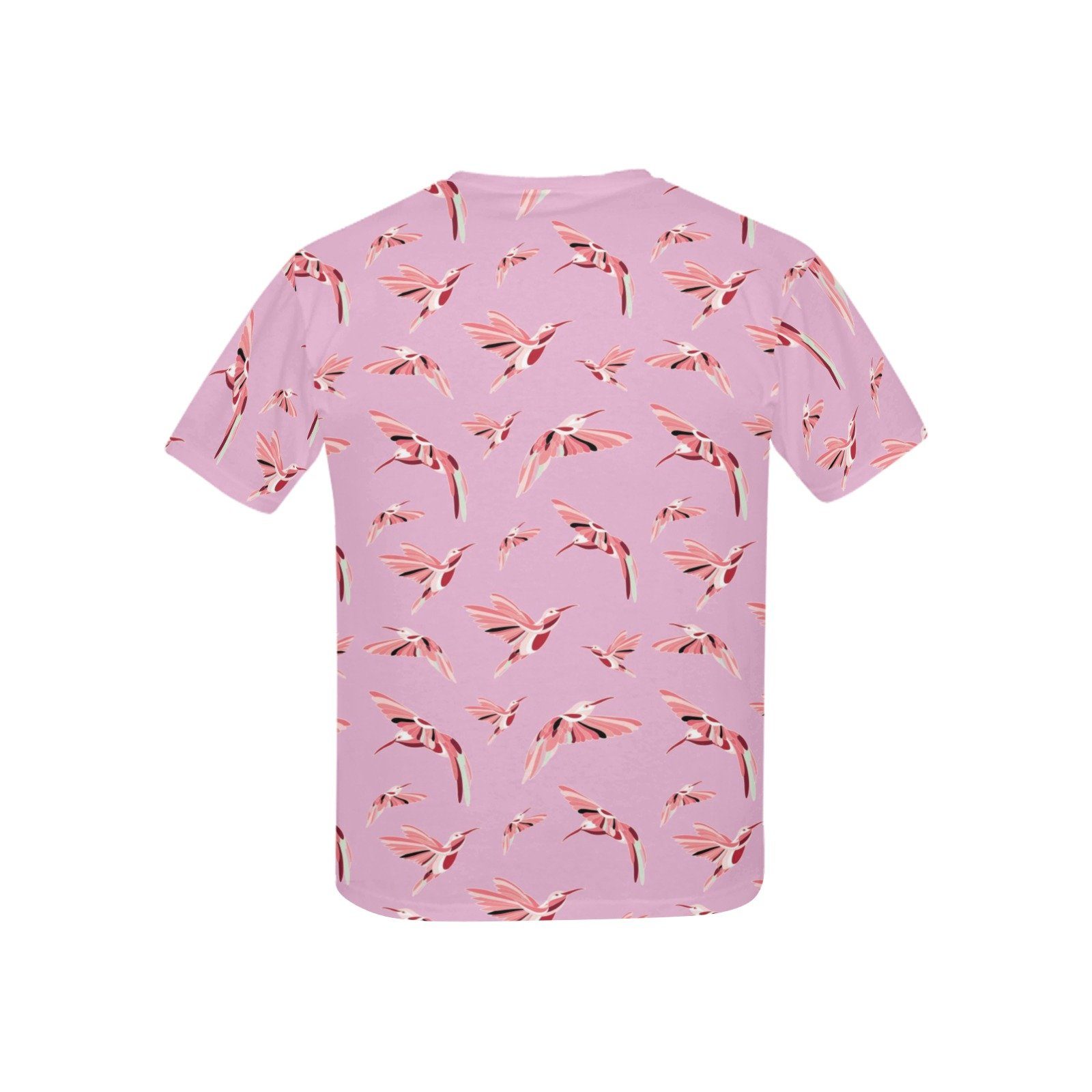 Strawberry Pink Kids' All Over Print T-shirt (USA Size) (Model T40) All Over Print T-shirt for Kid (T40) e-joyer
