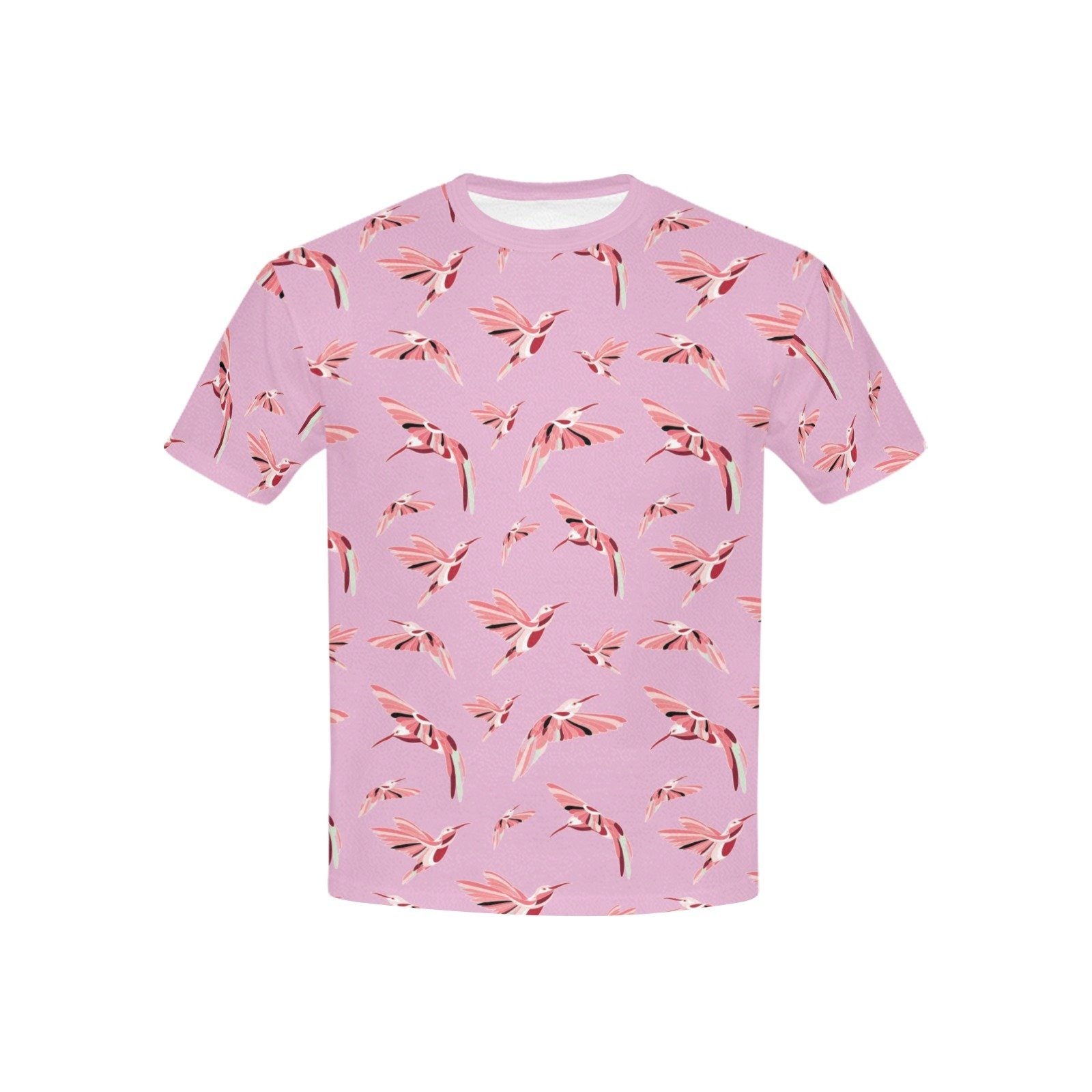 Strawberry Pink Kids' All Over Print T-shirt (USA Size) (Model T40) All Over Print T-shirt for Kid (T40) e-joyer