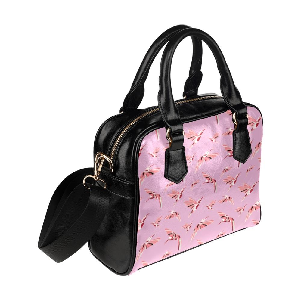 Strawberry Pink Shoulder Handbag (Model 1634) Shoulder Handbags (1634) e-joyer
