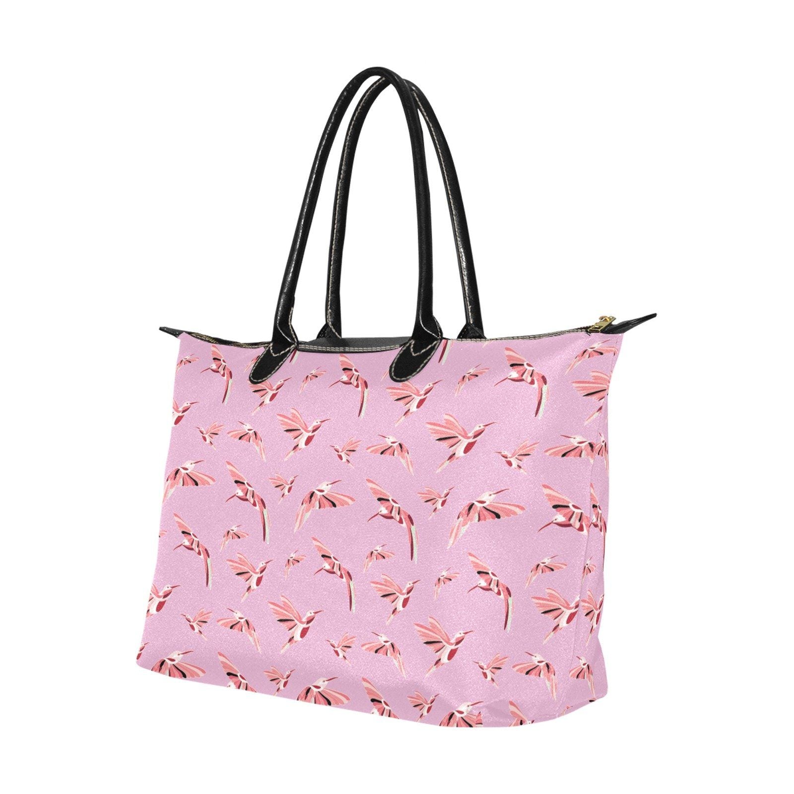 Strawberry Pink Single-Shoulder Lady Handbag (Model 1714) bag e-joyer