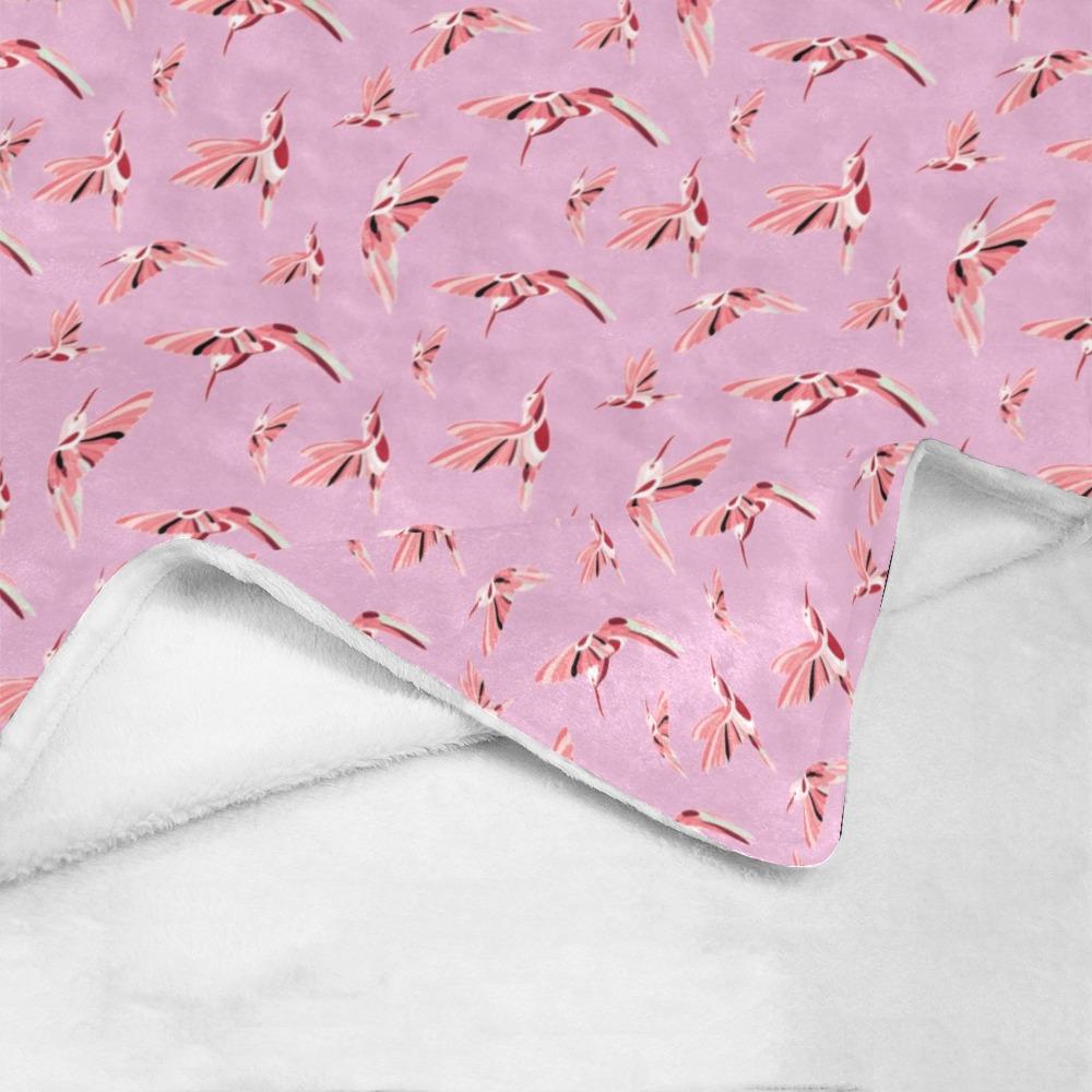 Strawberry Pink Ultra-Soft Micro Fleece Blanket 50"x60" Ultra-Soft Blanket 50''x60'' e-joyer