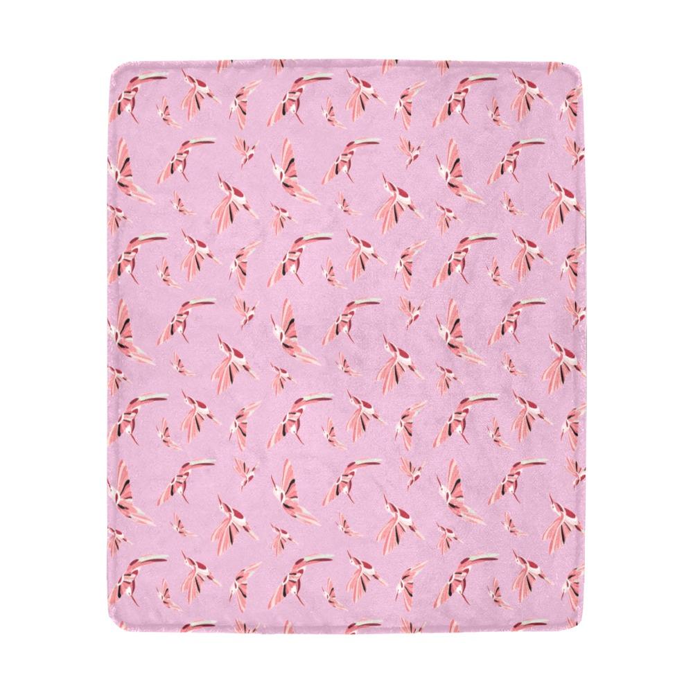 Strawberry Pink Ultra-Soft Micro Fleece Blanket 50"x60" Ultra-Soft Blanket 50''x60'' e-joyer