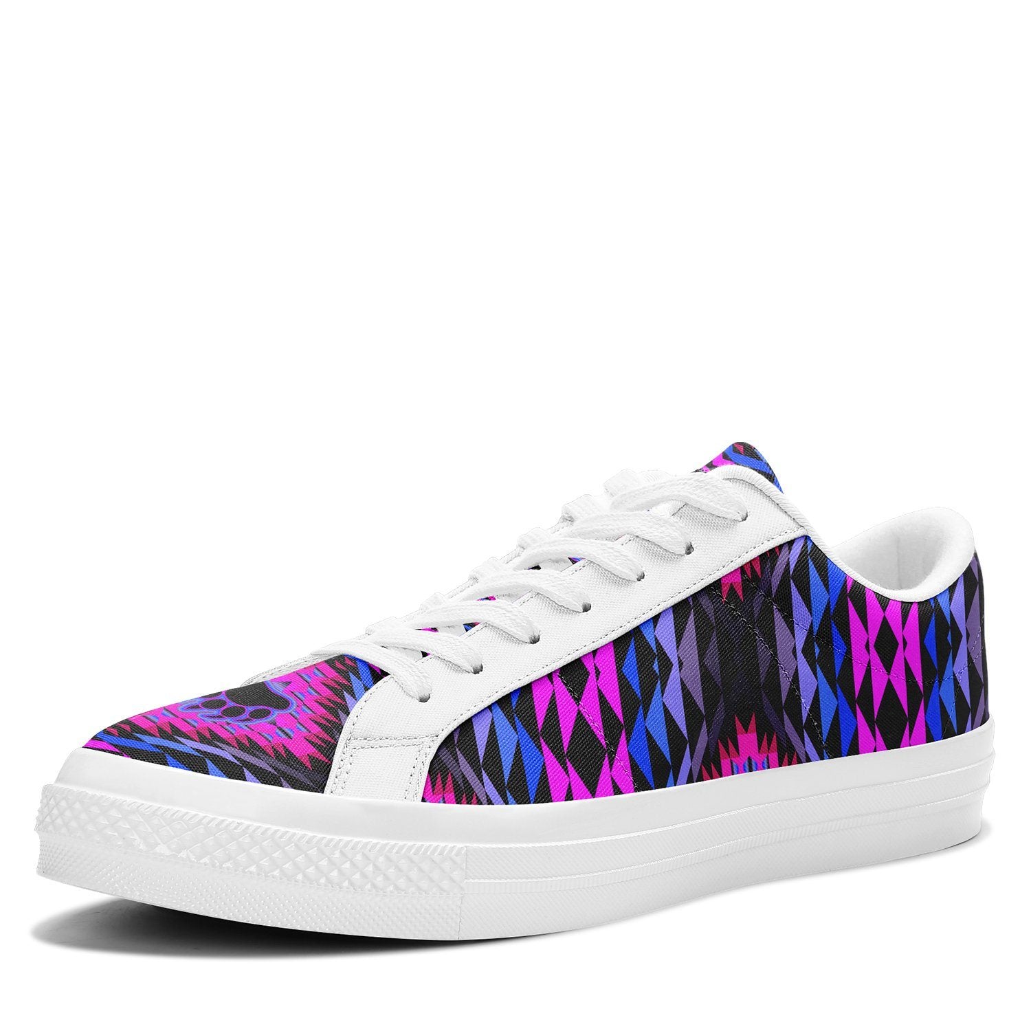 Sunset Bearpaw Blanket Pink Aapisi Low Top Canvas Shoes White Sole 49 Dzine