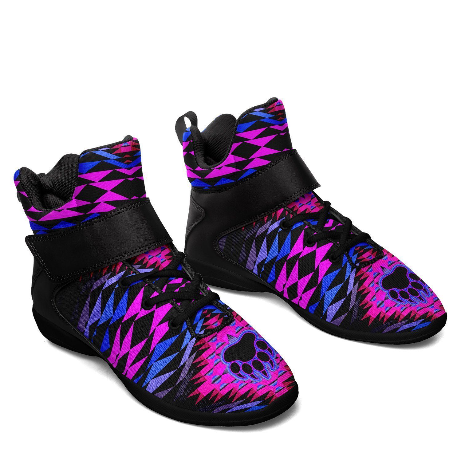 Sunset Bearpaw Blanket Pink Ipottaa Basketball / Sport High Top Shoes - Black Sole 49 Dzine