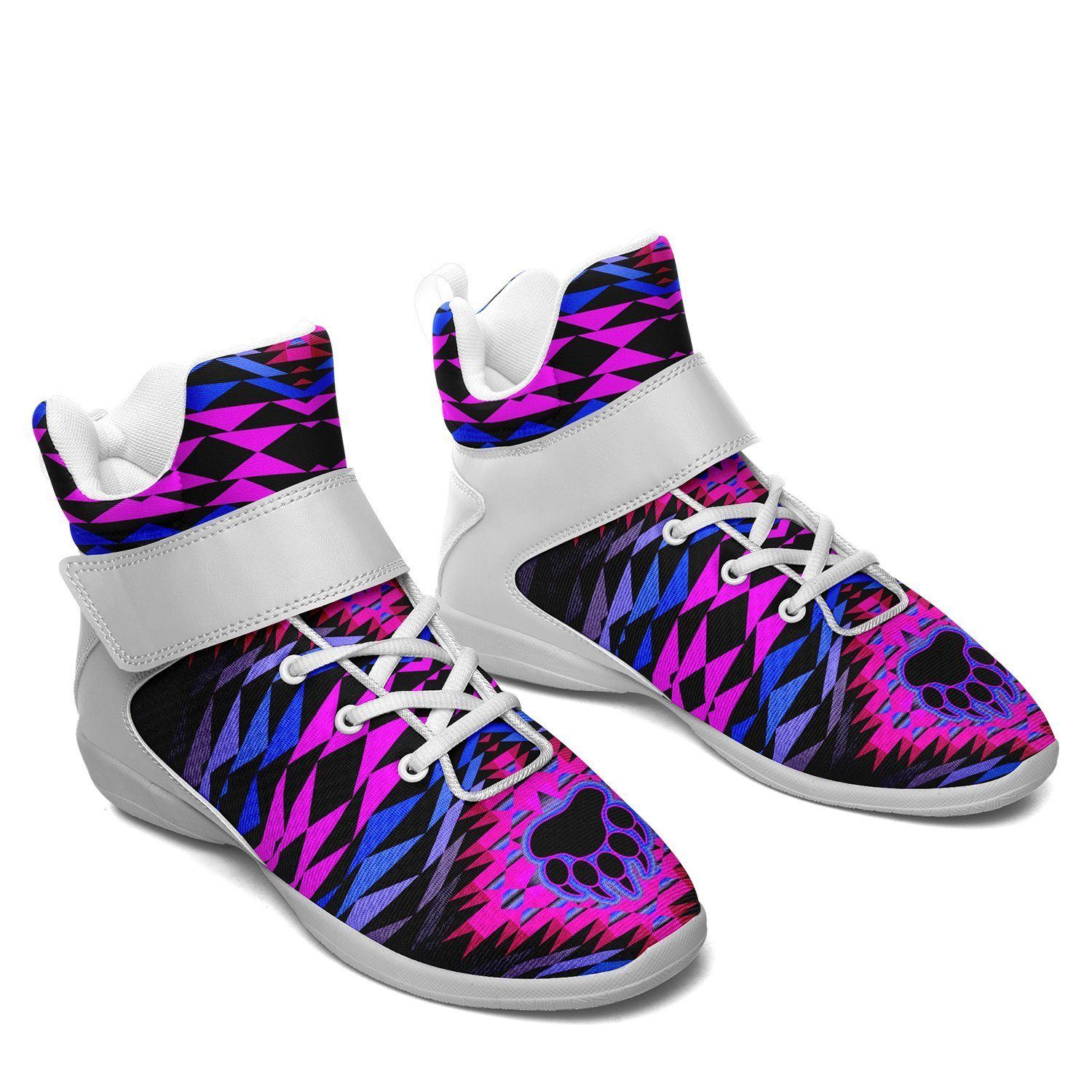 Sunset Bearpaw Blanket Pink Ipottaa Basketball / Sport High Top Shoes - White Sole 49 Dzine