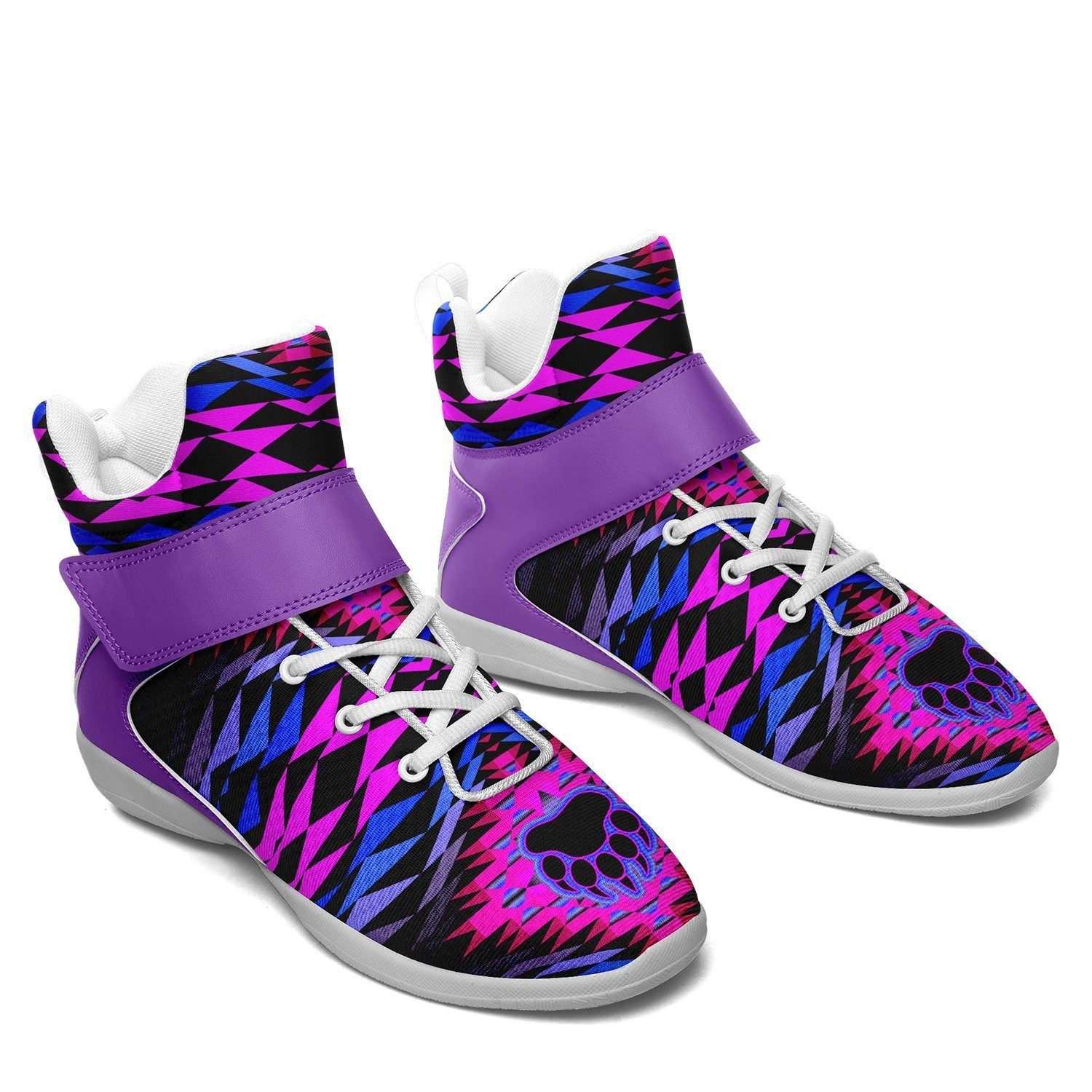 Sunset Bearpaw Blanket Pink Ipottaa Basketball / Sport High Top Shoes - White Sole 49 Dzine