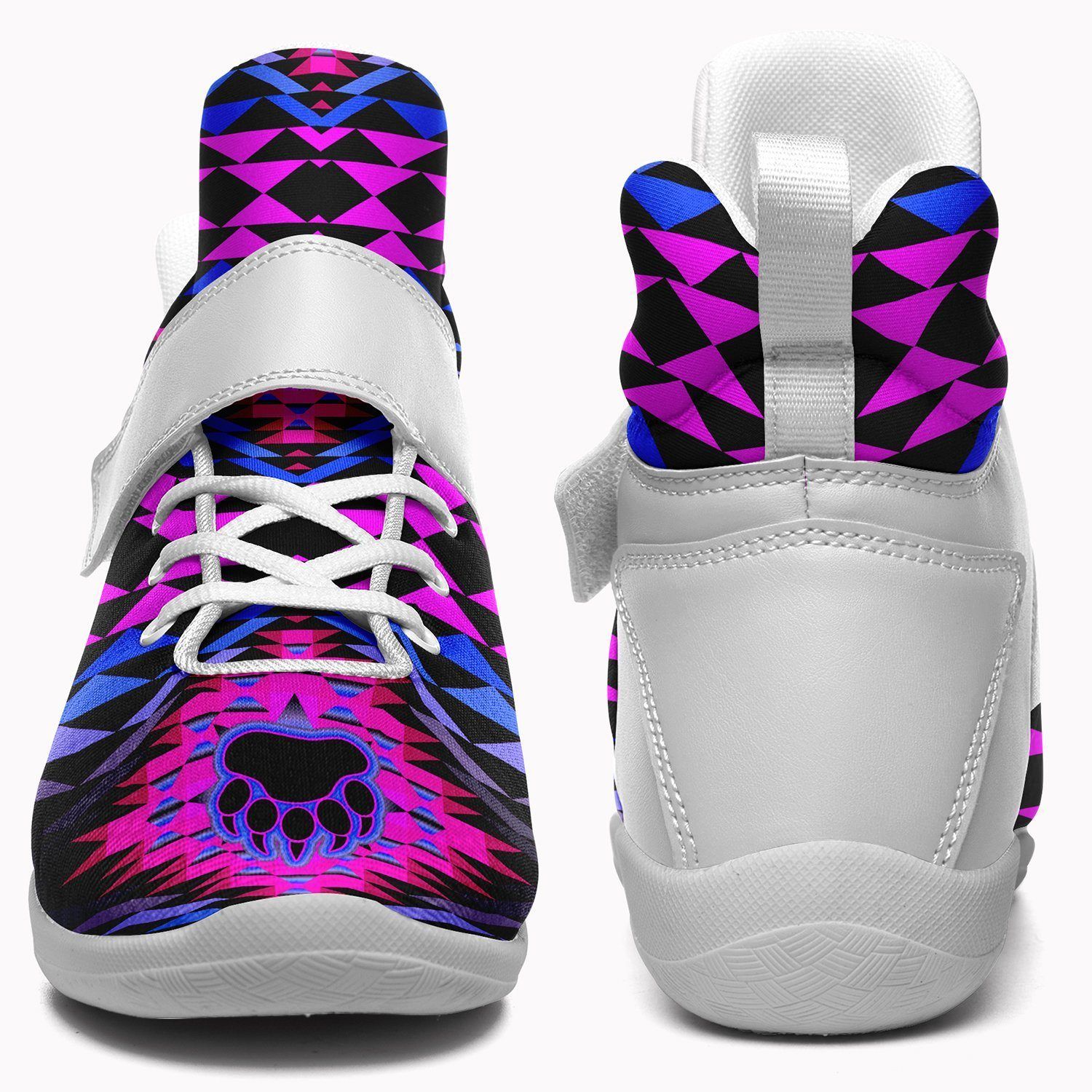 Sunset Bearpaw Blanket Pink Ipottaa Basketball / Sport High Top Shoes - White Sole 49 Dzine