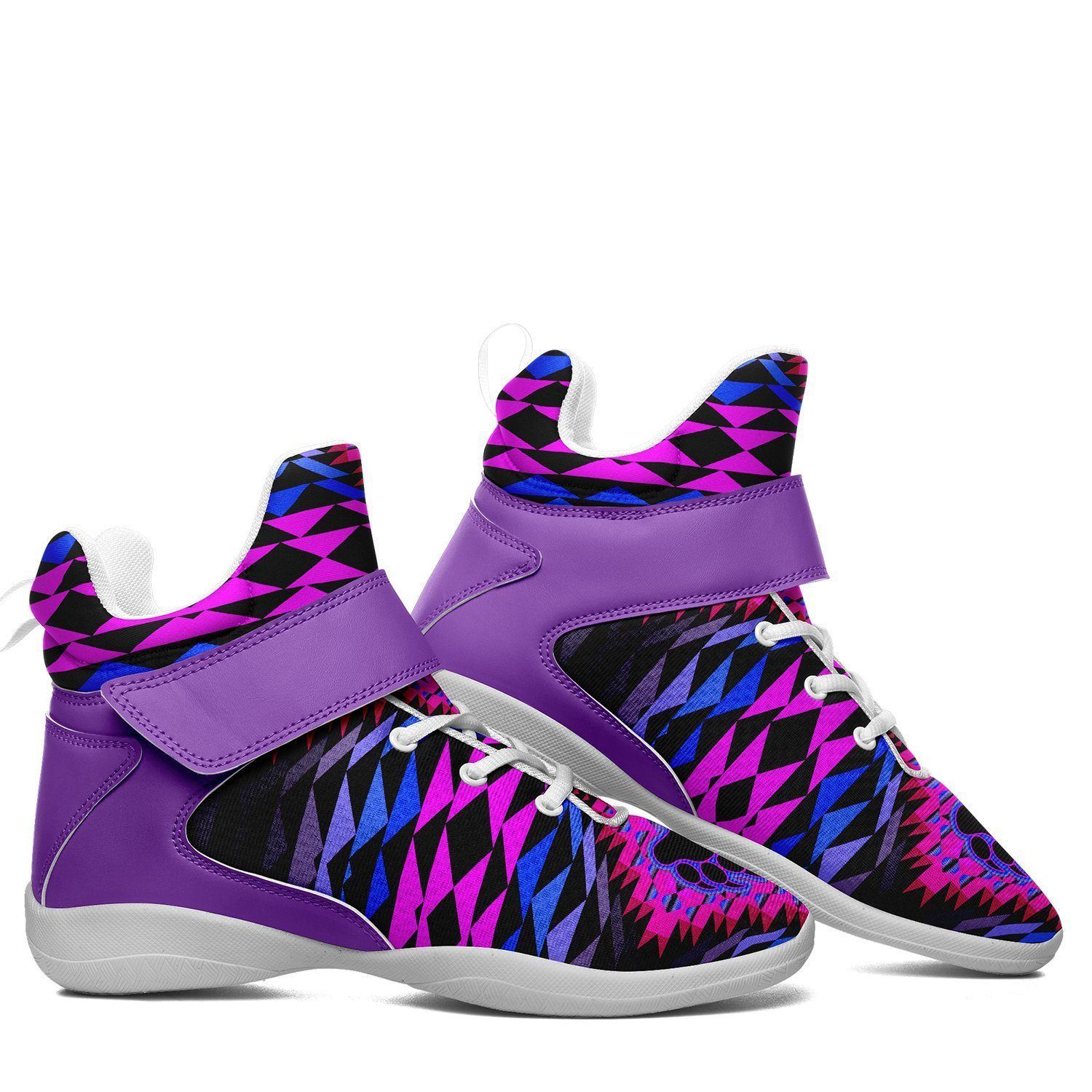 Sunset Bearpaw Blanket Pink Ipottaa Basketball / Sport High Top Shoes - White Sole 49 Dzine