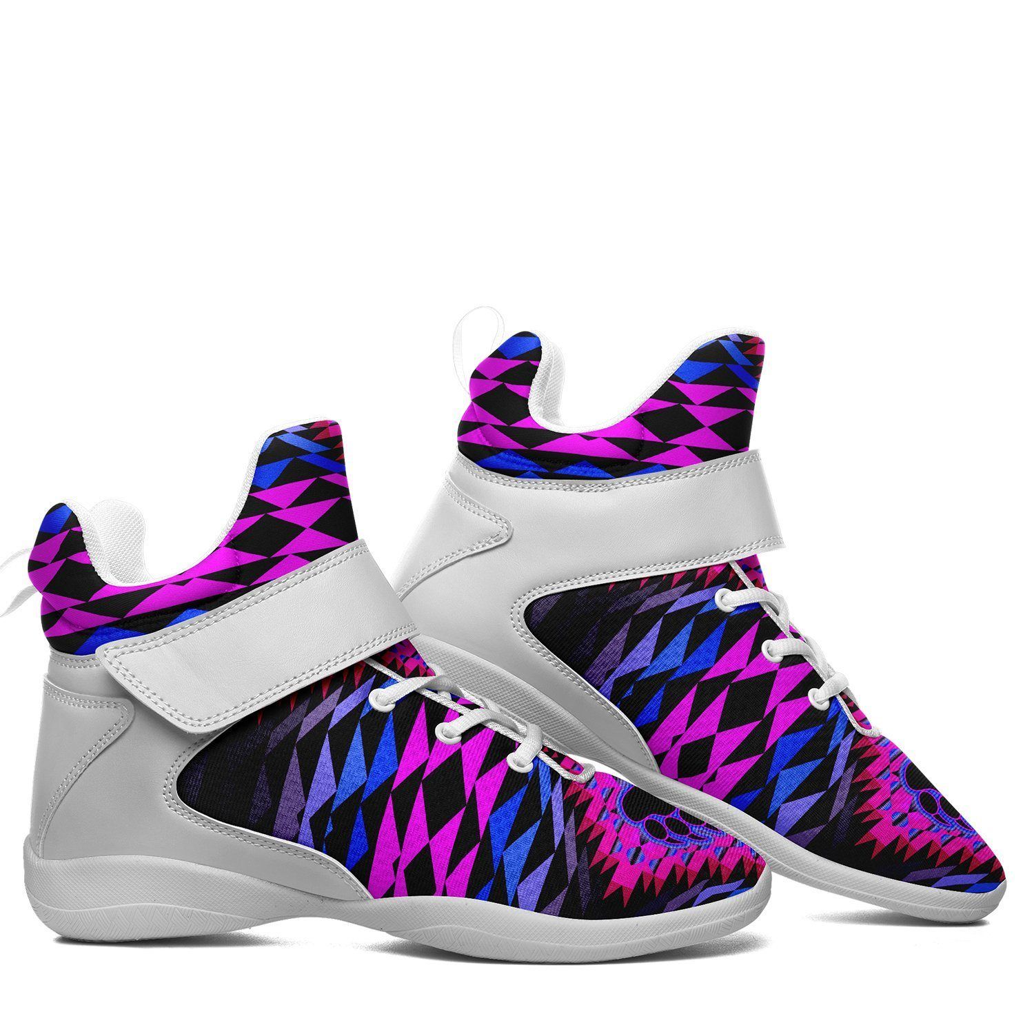 Sunset Bearpaw Blanket Pink Ipottaa Basketball / Sport High Top Shoes - White Sole 49 Dzine