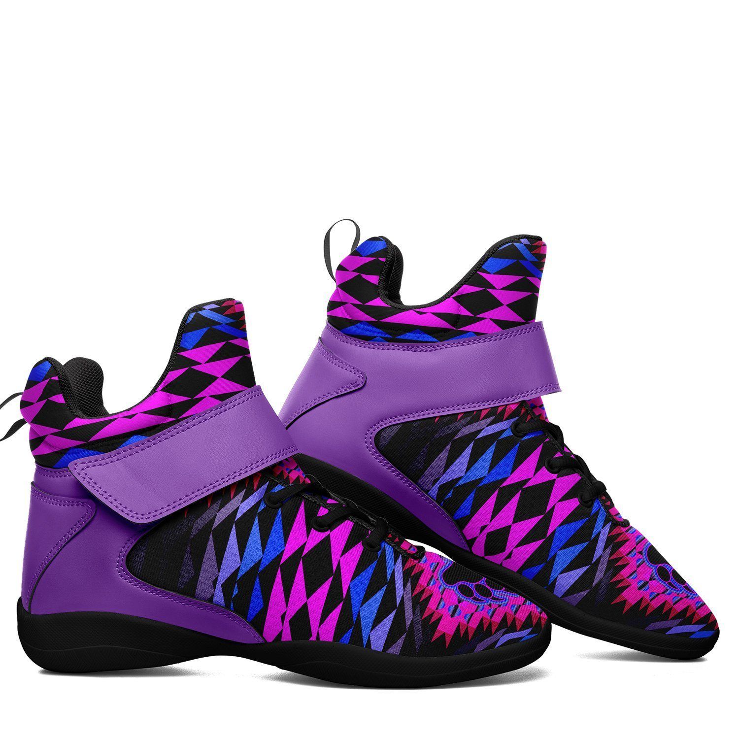 Sunset Bearpaw Blanket Pink Kid's Ipottaa Basketball / Sport High Top Shoes 49 Dzine
