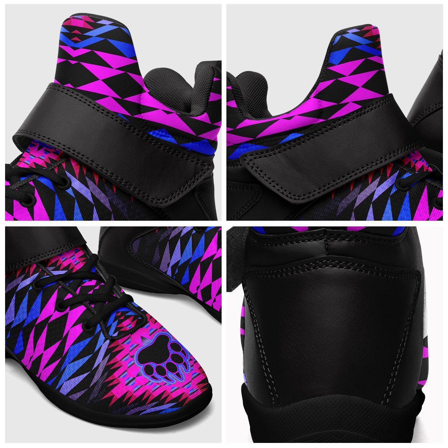 Sunset Bearpaw Blanket Pink Kid's Ipottaa Basketball / Sport High Top Shoes 49 Dzine