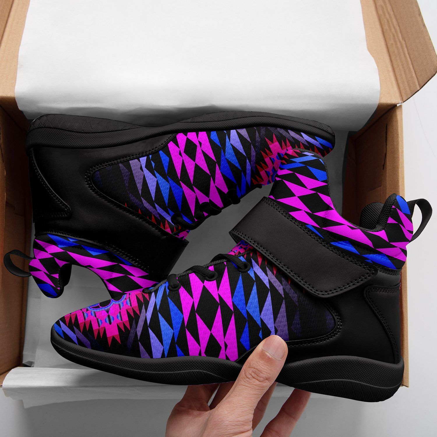 Sunset Bearpaw Blanket Pink Kid's Ipottaa Basketball / Sport High Top Shoes 49 Dzine