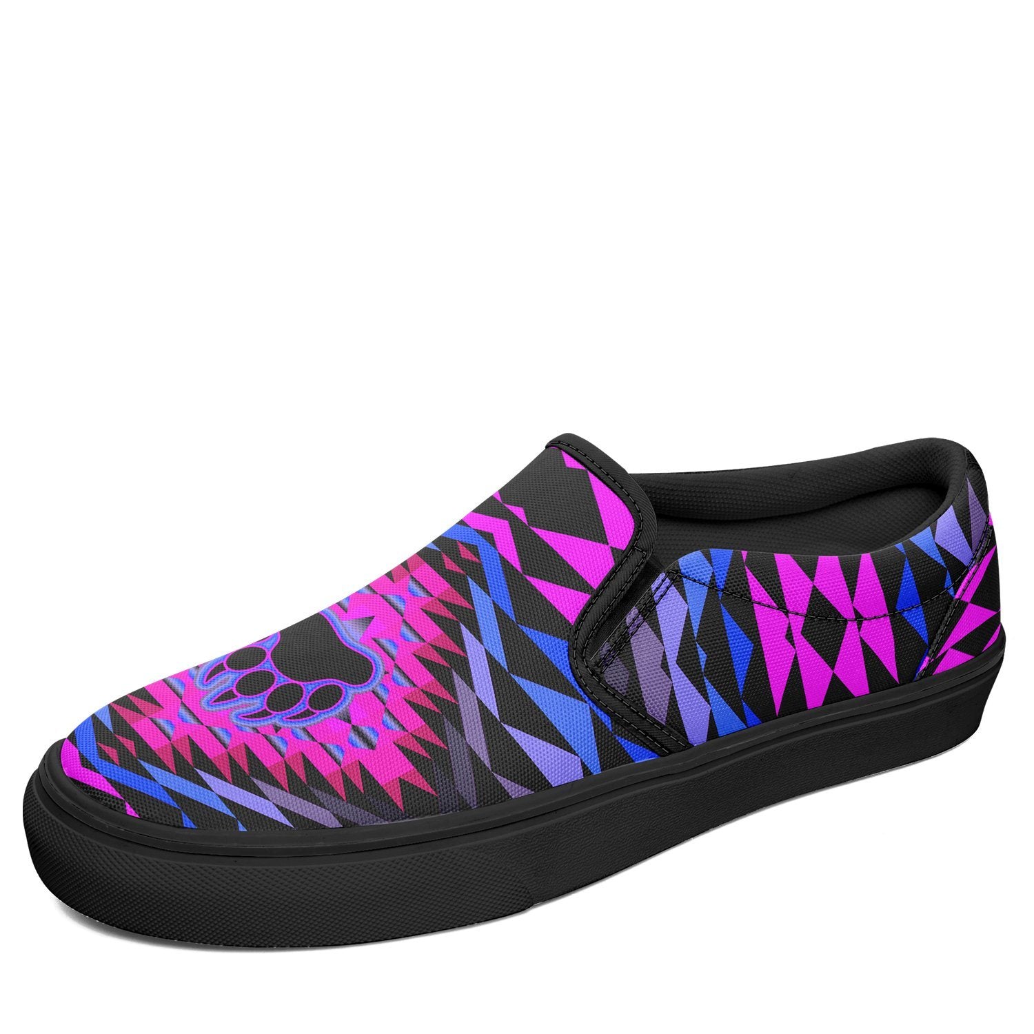 Sunset Bearpaw Blanket Pink Otoyimm Canvas Slip On Shoes 49 Dzine