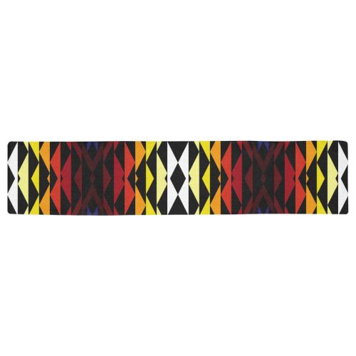 Sunset Bearpaw Blanket Table Runner 16x72 inch Table Runner 16x72 inch e-joyer