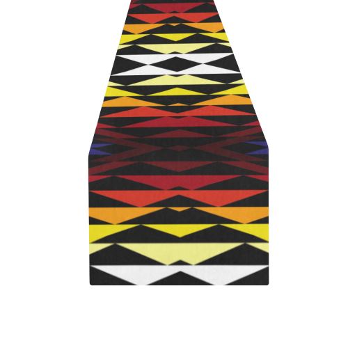 Sunset Bearpaw Blanket Table Runner 16x72 inch Table Runner 16x72 inch e-joyer