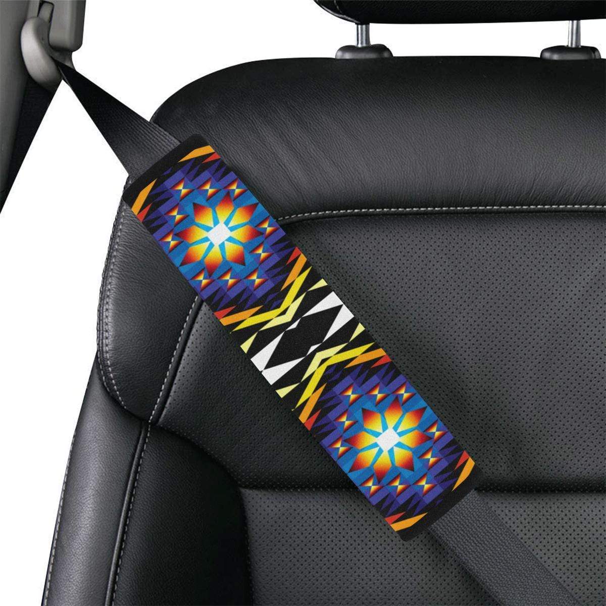Sunset Blanket Car Seat Belt Cover 7''x12.6'' Car Seat Belt Cover 7''x12.6'' e-joyer