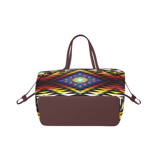 Sunset Blanket Clover Canvas Tote Bag (Model 1661) Clover Canvas Tote Bag (1661) e-joyer