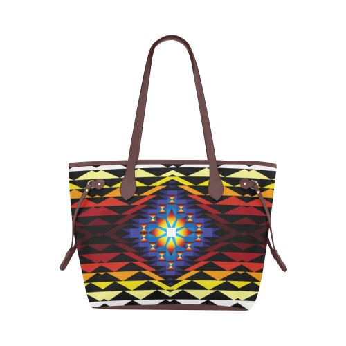 Sunset Blanket Clover Canvas Tote Bag (Model 1661) Clover Canvas Tote Bag (1661) e-joyer