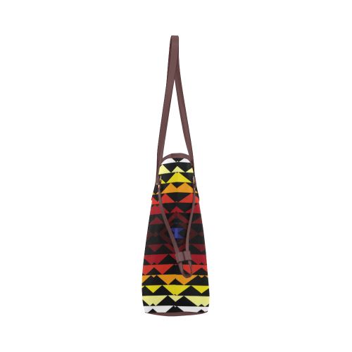 Sunset Blanket Clover Canvas Tote Bag (Model 1661) Clover Canvas Tote Bag (1661) e-joyer
