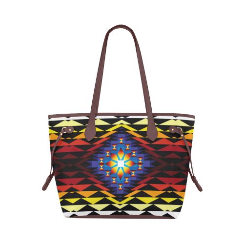 Sunset Blanket Clover Canvas Tote Bag (Model 1661) Clover Canvas Tote Bag (1661) e-joyer