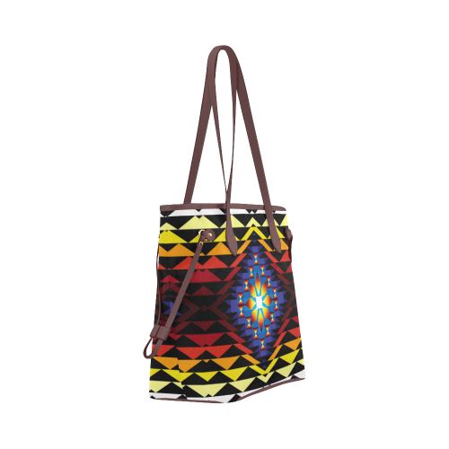 Sunset Blanket Clover Canvas Tote Bag (Model 1661) Clover Canvas Tote Bag (1661) e-joyer