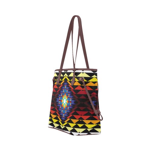 Sunset Blanket Clover Canvas Tote Bag (Model 1661) Clover Canvas Tote Bag (1661) e-joyer