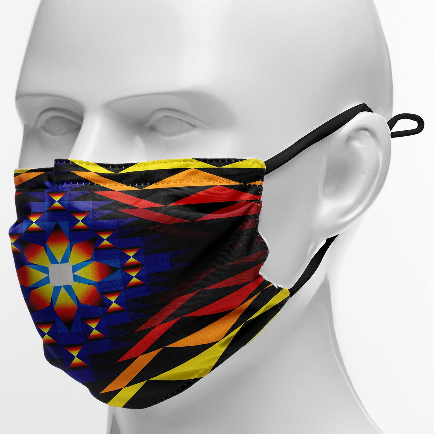 Sunset Blanket Face Cover Herman