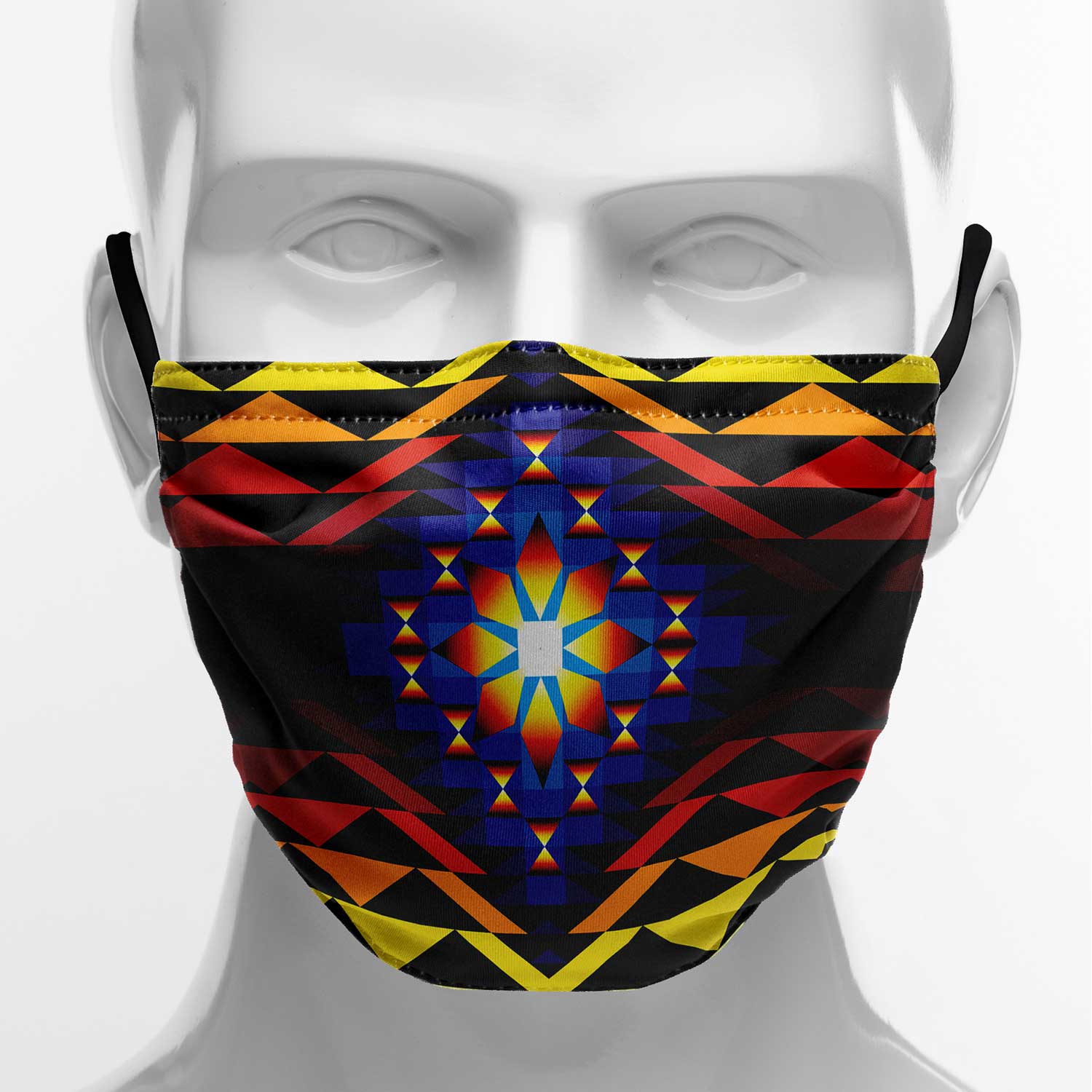 Sunset Blanket Face Cover Herman