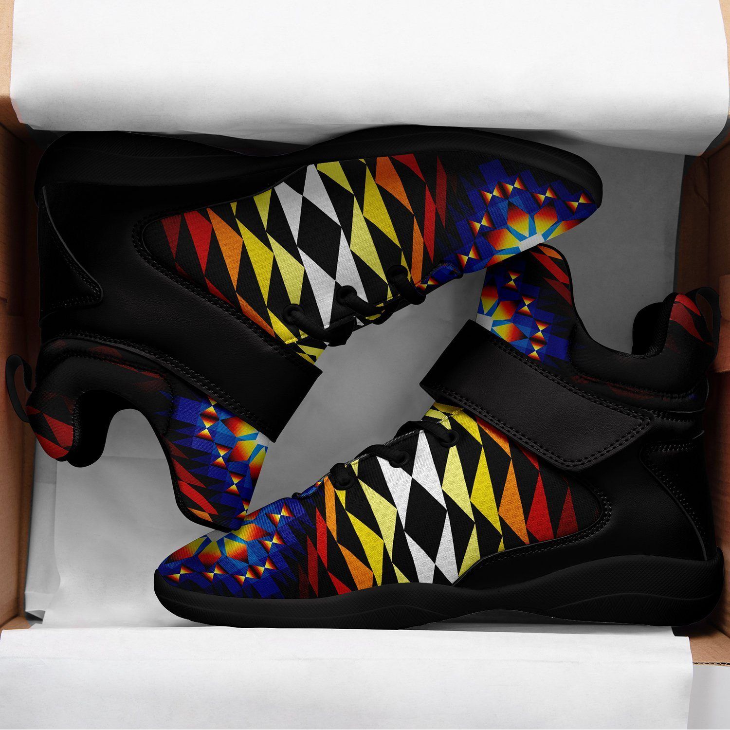 Sunset Blanket Kid's Ipottaa Basketball / Sport High Top Shoes 49 Dzine