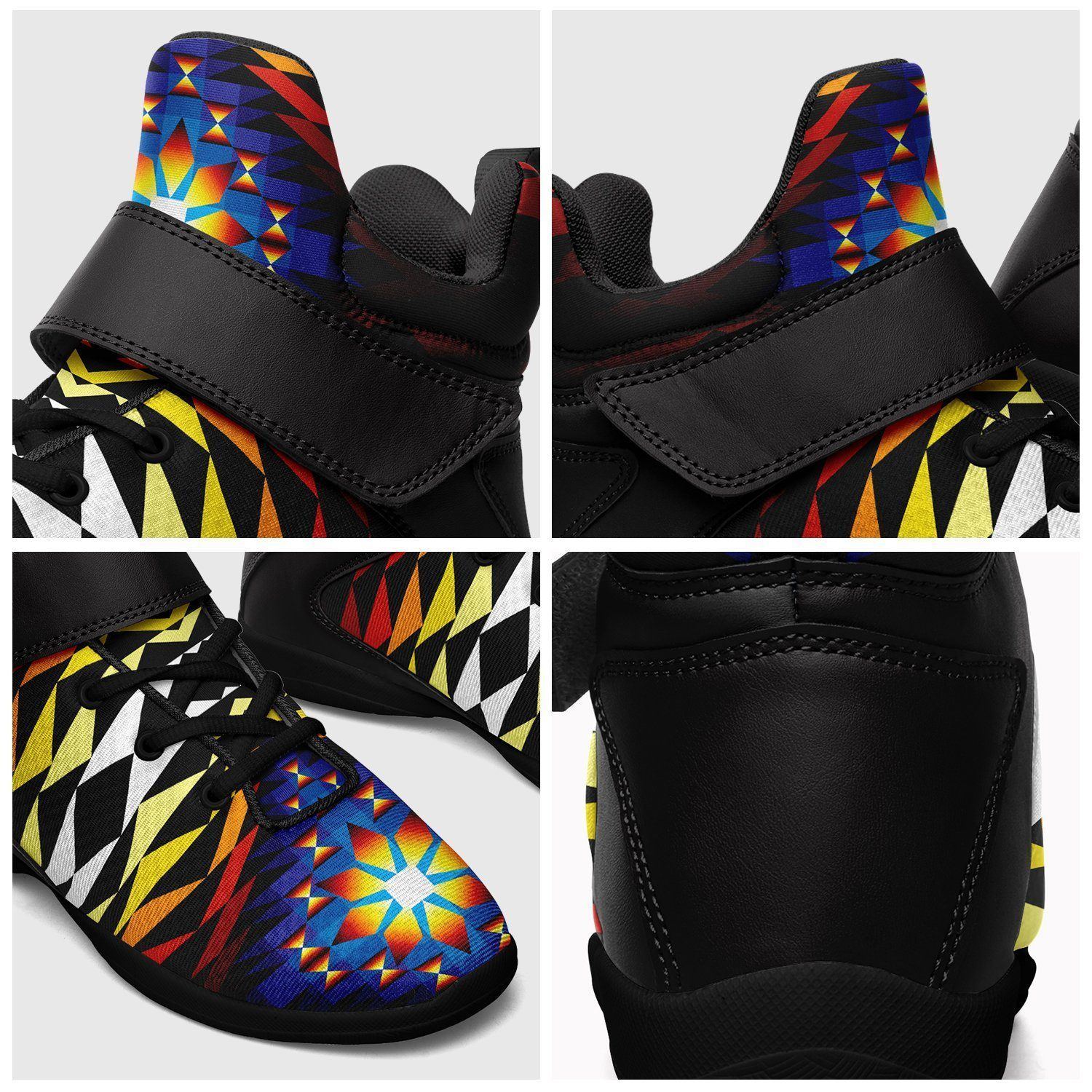Sunset Blanket Kid's Ipottaa Basketball / Sport High Top Shoes 49 Dzine