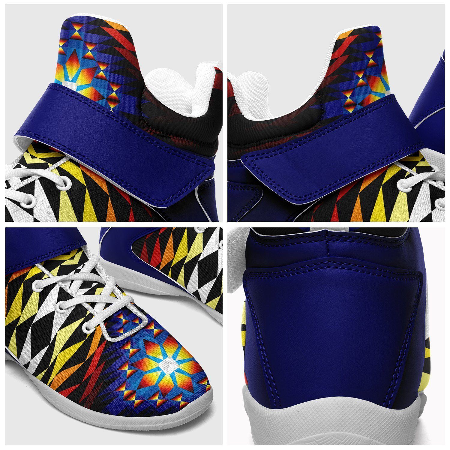Sunset Blanket Kid's Ipottaa Basketball / Sport High Top Shoes 49 Dzine