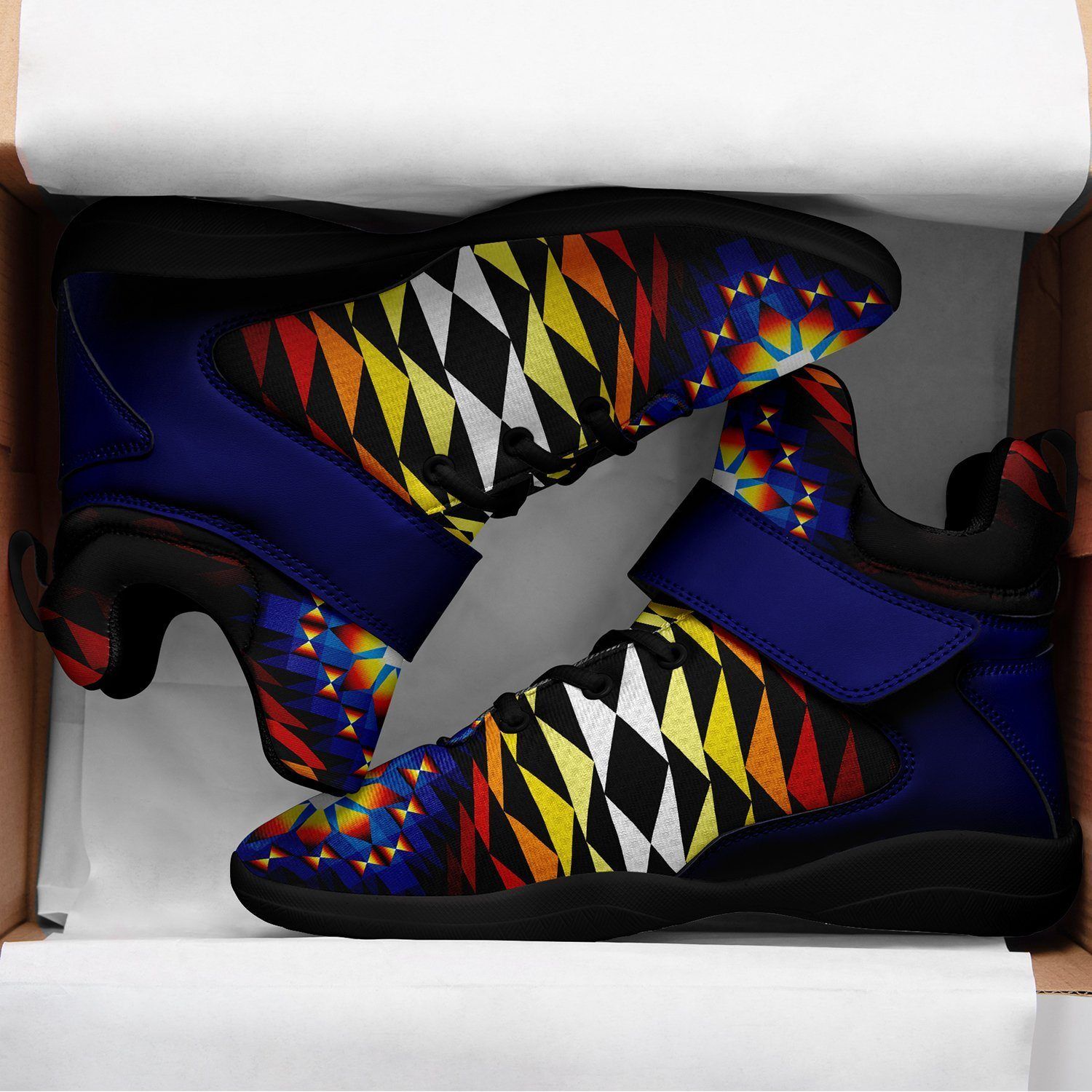 Sunset Blanket Kid's Ipottaa Basketball / Sport High Top Shoes 49 Dzine