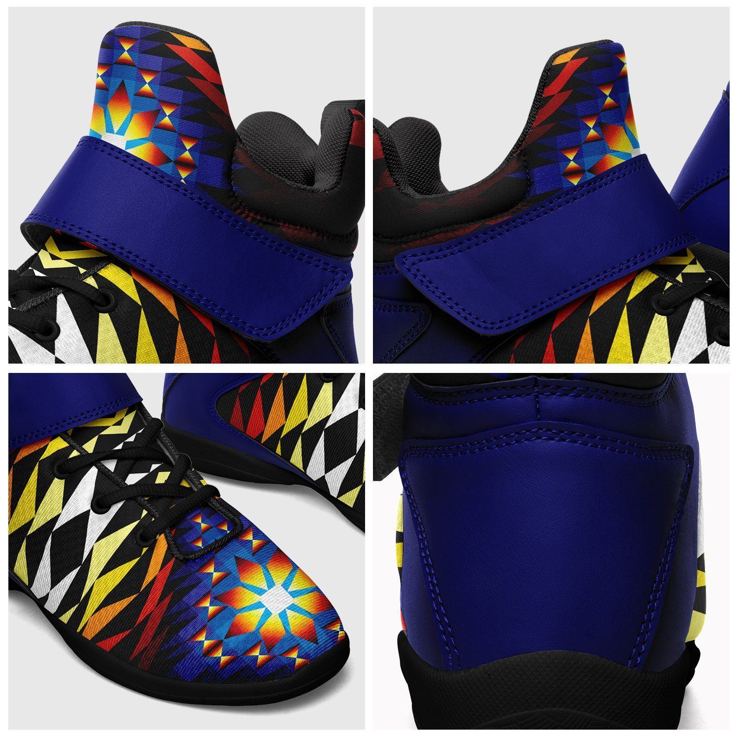 Sunset Blanket Kid's Ipottaa Basketball / Sport High Top Shoes 49 Dzine