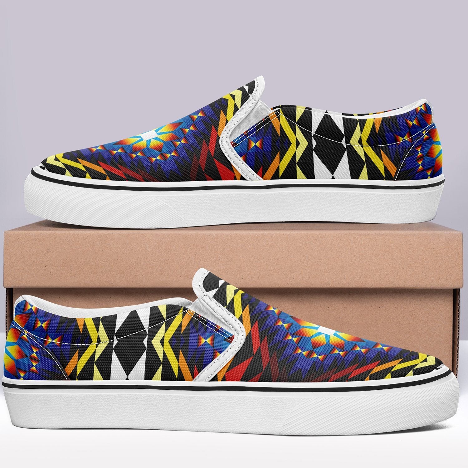 Sunset Blanket Otoyimm Canvas Slip On Shoes 49 Dzine