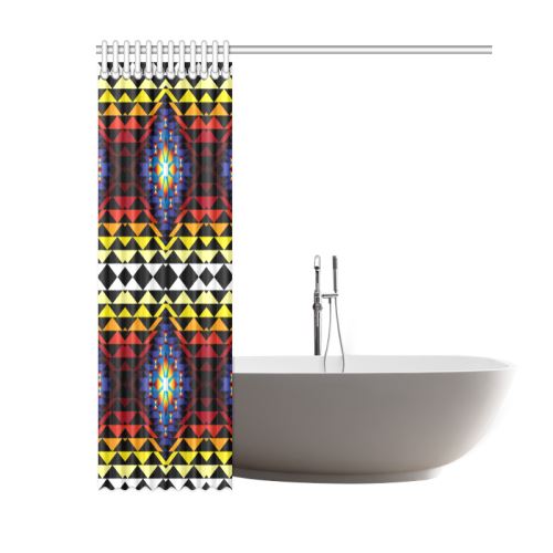 Sunset Blanket Shower Curtain 60"x72" Shower Curtain 60"x72" e-joyer